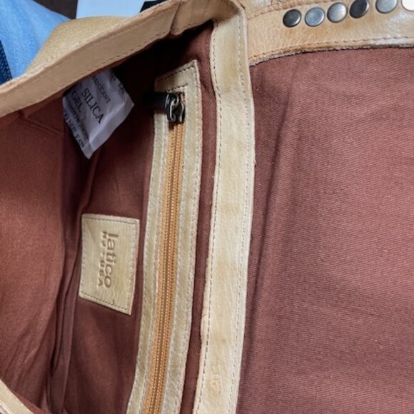 Latico Leathers Scottie Crossbody Bag in Camel - Picture 5 of 10